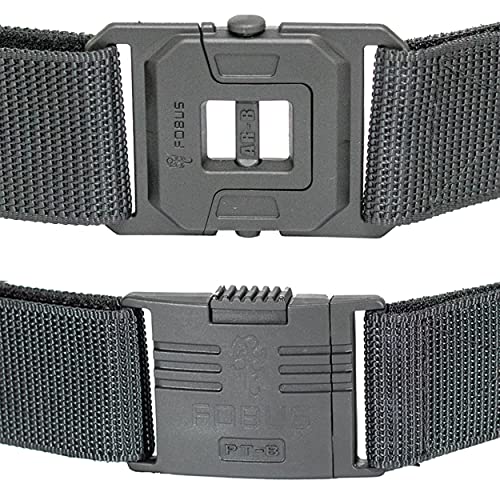 Tactical Military and EDC Style Gun Belt, Adjustable Velcro, Quick Release Buckles